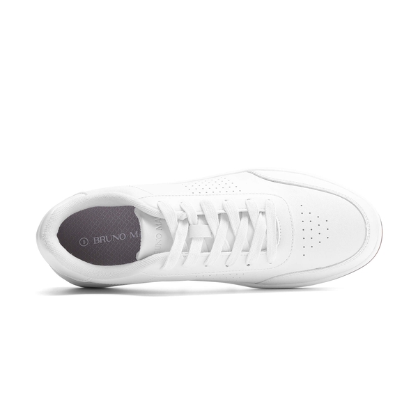 Men's Arch Support Fashion Sneakers - WHITE - 5